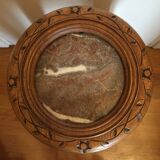 Art deco pedestal table