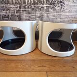 2 bedside modules flair