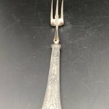 Silver plated serving cutlery in its original box