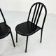 Lot de 4 chaises Nr 222 par Robert Mallet Stevens producteur palluco italia, 1980