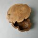 Boite en bois monoxyle, travail artisanal