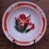 Vintage hollow plate in Chinese enamelled tin.