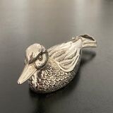 1 bottle opener duck shape in silver metal