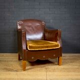Antique club armchair