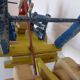 Jouet attelage en bois