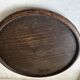 Mid-Century wooden platter or trivet - D 24 cm