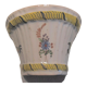 Vase bouquetiere faience enamelled of la Rochelle - XVIIIth century