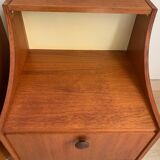 Pair of Scandinavian teak bedside tables