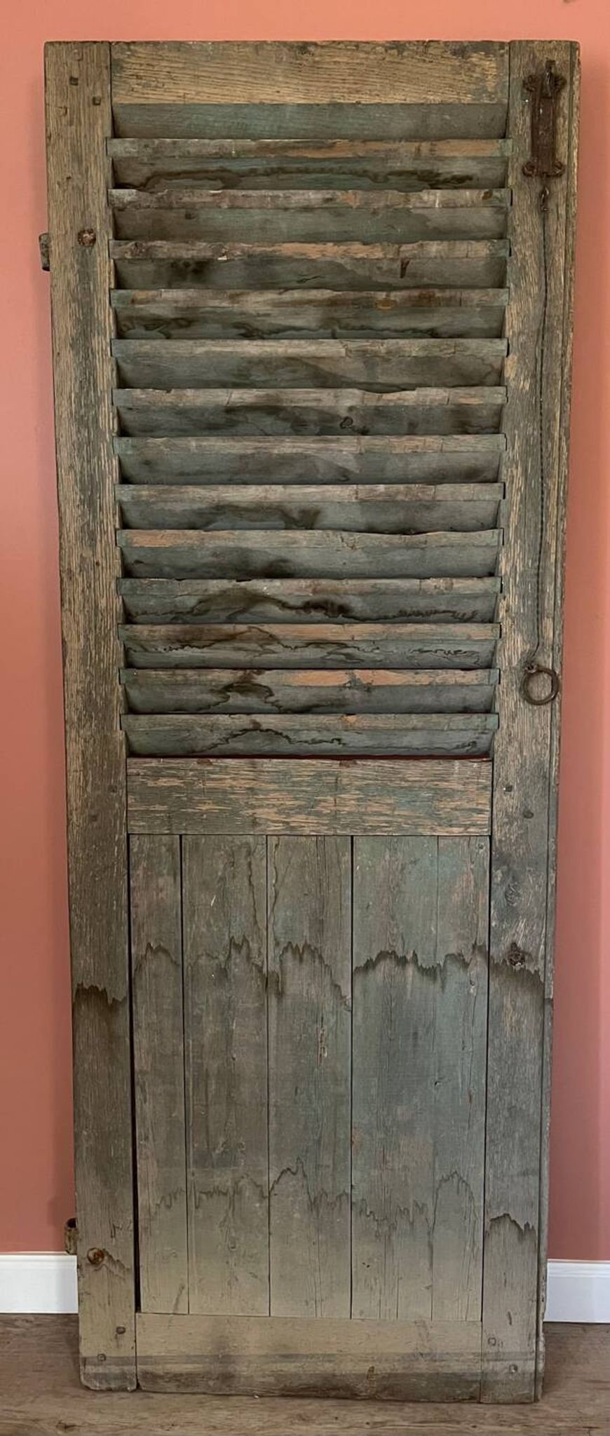 Old shutter blinds