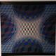 Plate by Victor Vasarely – "Universal Structure of the Hexagon" – Op A