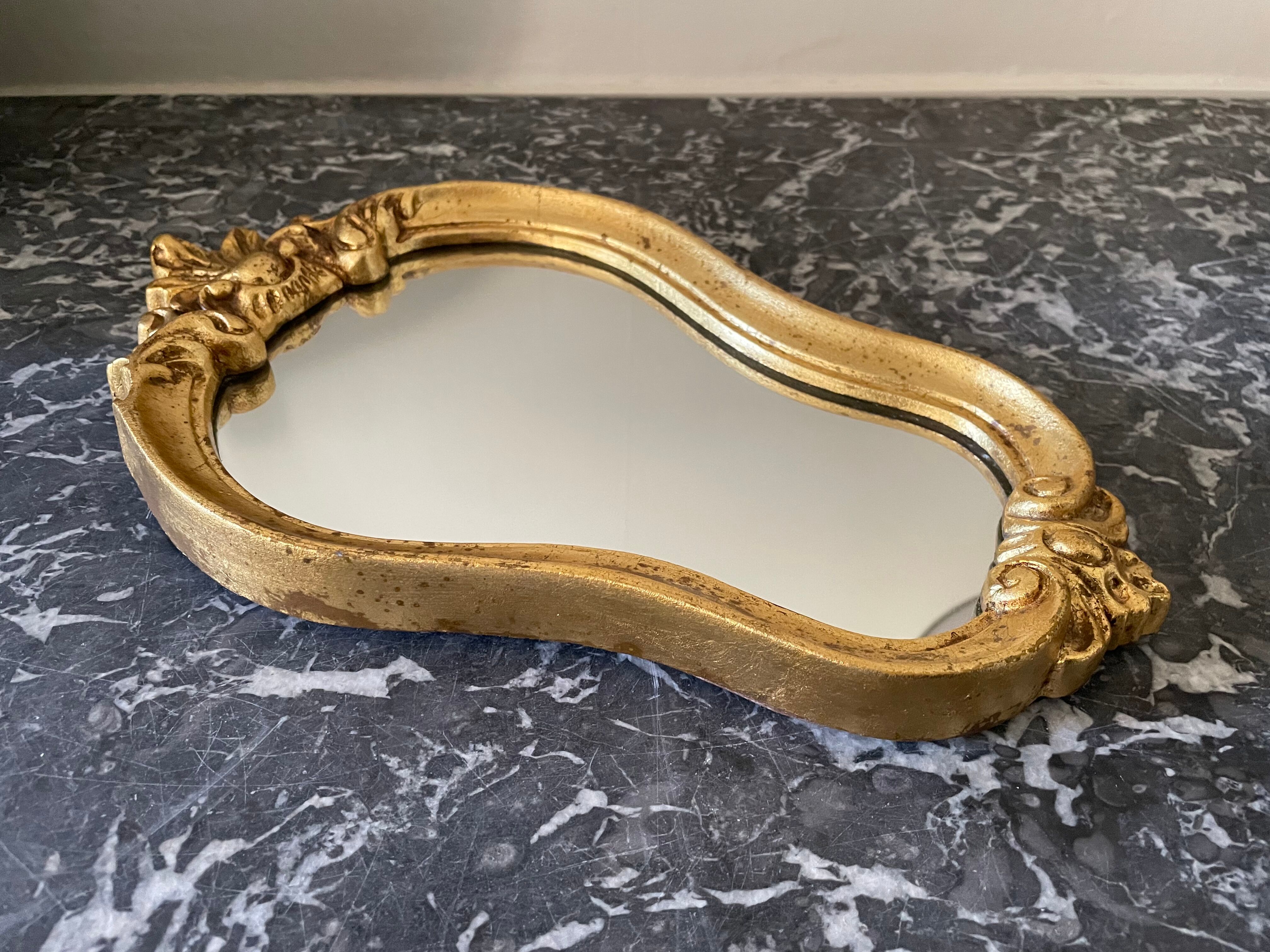 Golden mirror