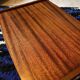 Set of three nesting coffee tables, 1970, dark wood