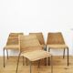 Herbert Hirche 'Santa Lucia' Wicker Chair for Wilde & Spieth | Set of Four