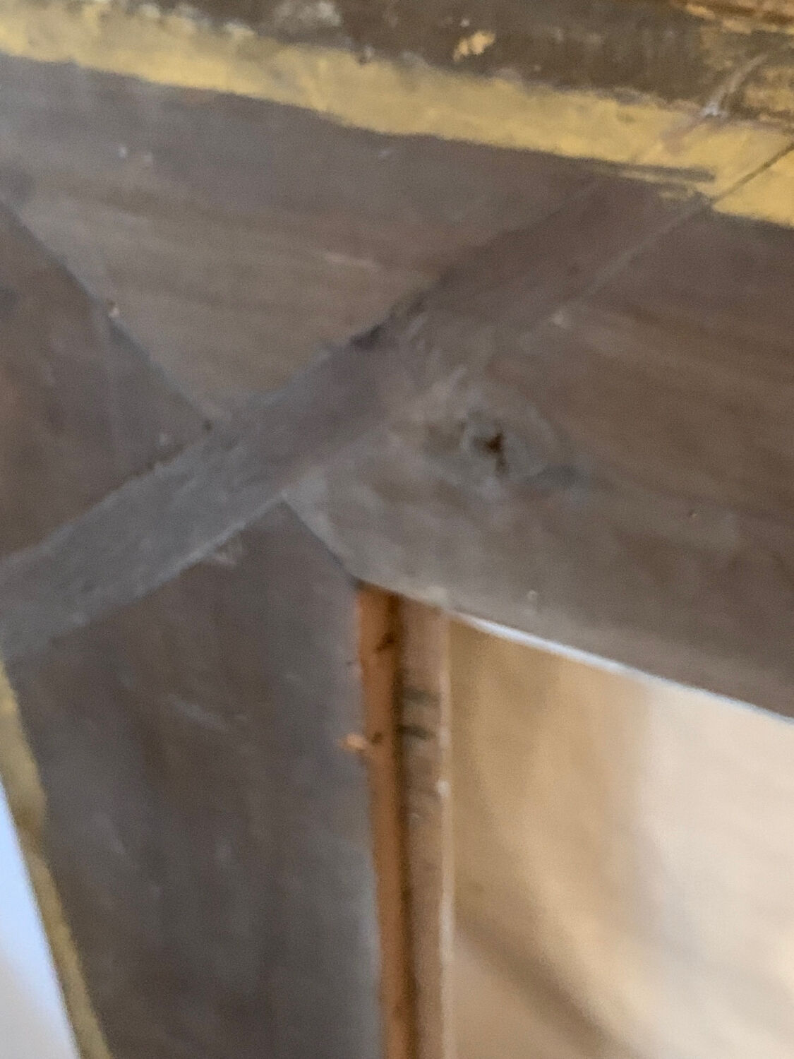 Large chalkboard frame