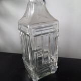Bottle with Legras theme 19th Champetre lamp