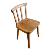 Chaise de salle à manger suédoise moderne en bois Axel Einar Hjorth "Utö" en pin, années 1930