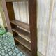 Vintage solid wood shelf from the 1930s.