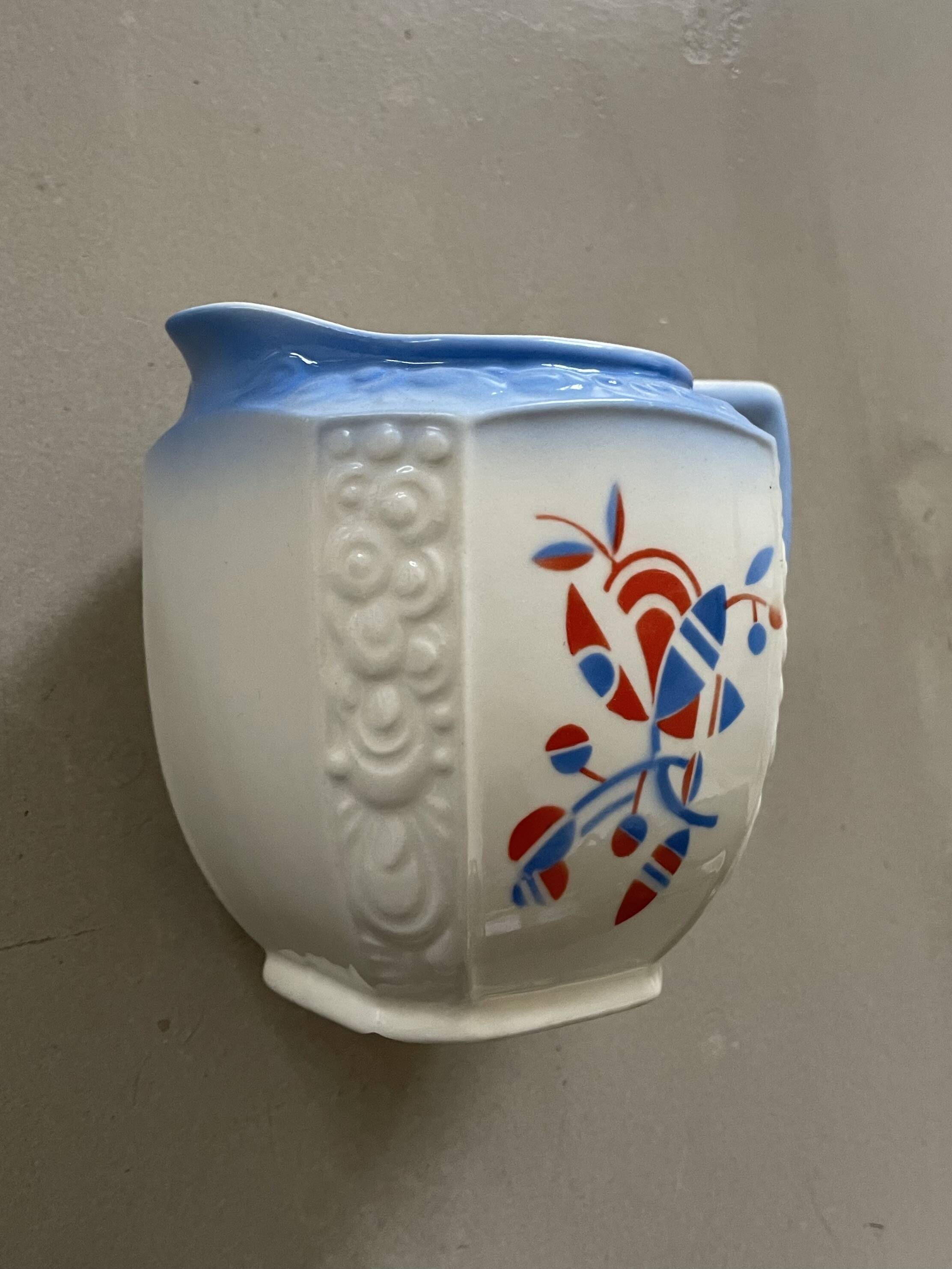 Vintage Eastern European Art Deco Pitcher