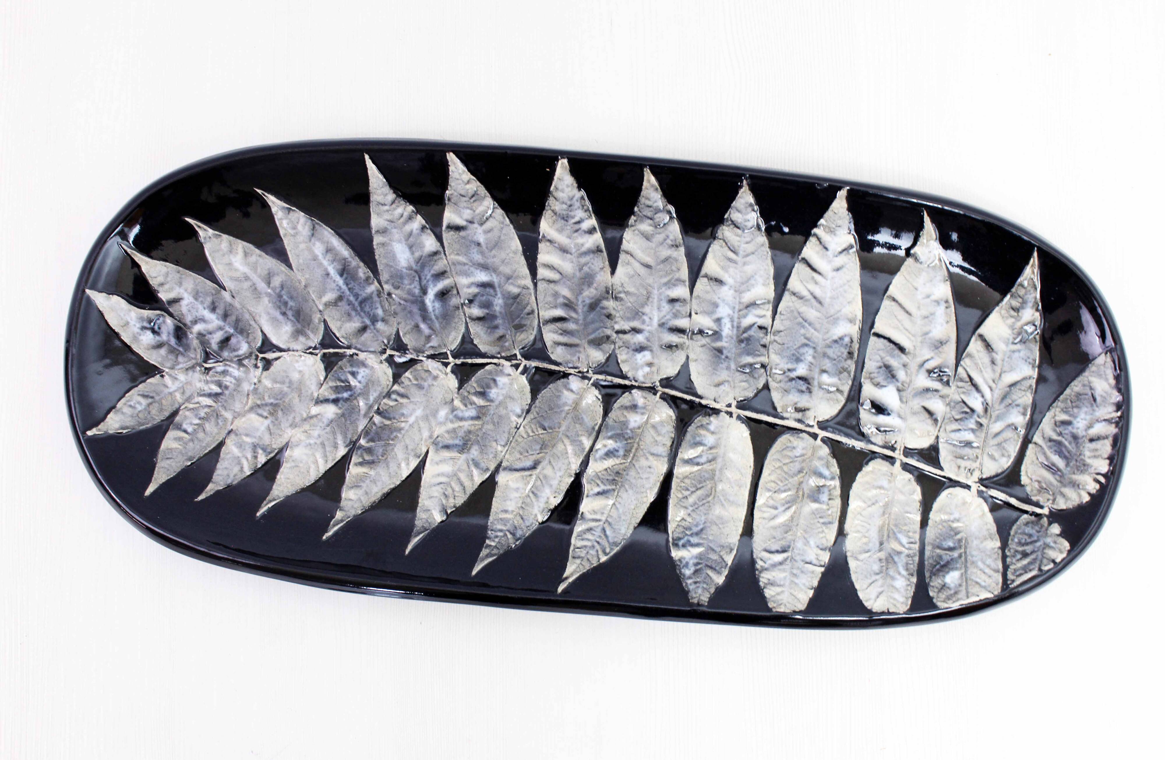 Ceramic tray, France 1970