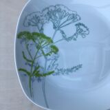 Porcelain dessert plates