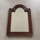 Sculpted wood mirror, stung mirror, chic ethnic style 35x49cm
