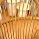Smoked glass rattan table + chairs