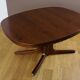 Table Ovale & Pied Central Vintage Année 1960 / 1970