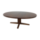 Table à manger à rallonge en bois de rose du milieu du siècle par John Mortensen