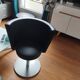 Black Silvera armchair