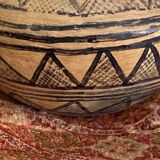 Berber vase painted terracotta