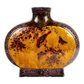 Théodore Deck (1823-1891) Vase. Japonese style in earthenware circa 1885