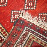 Old Uzbek Gulyam handmade carpet 104cm x 170cm