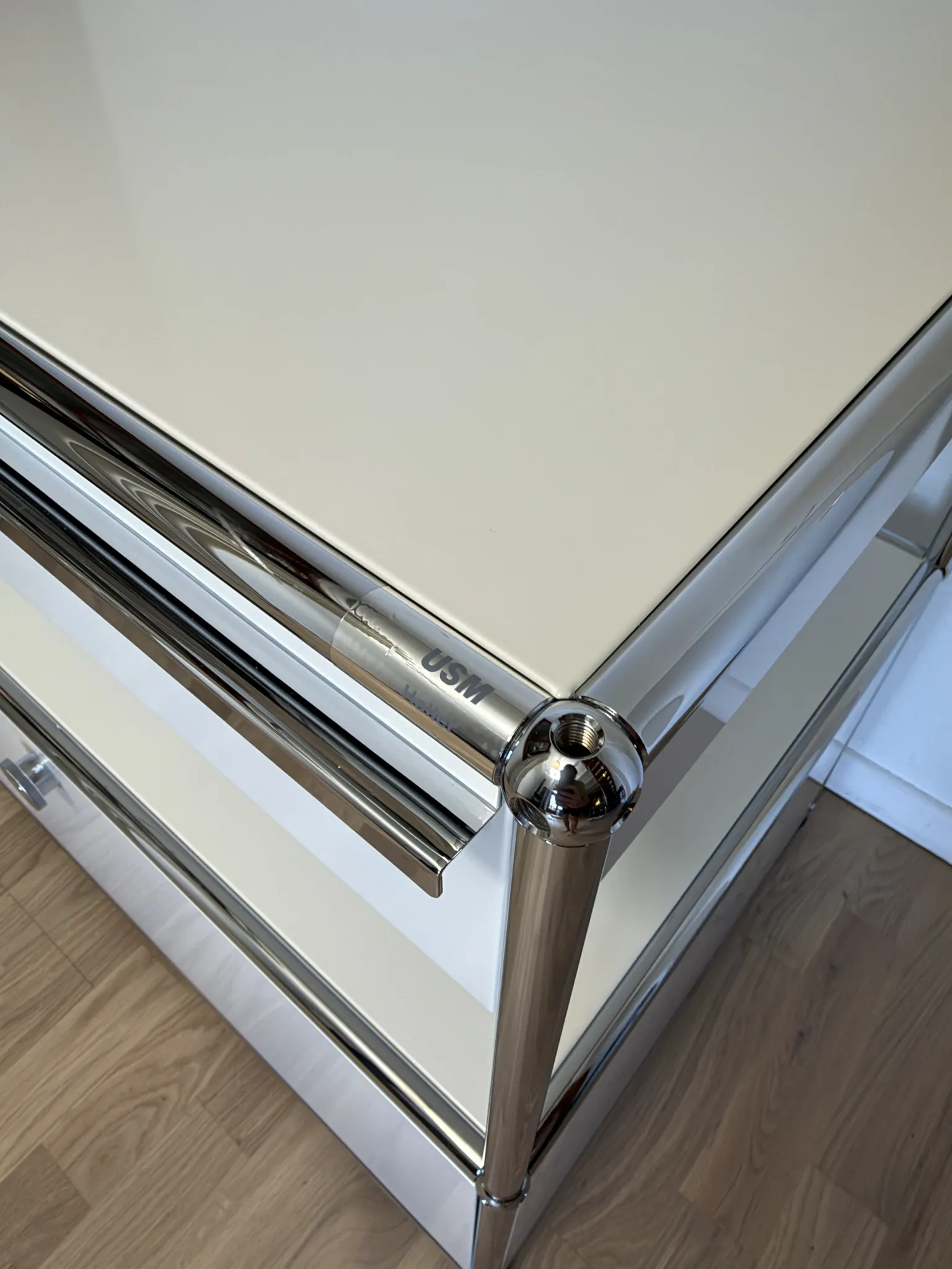 Commode USM Haller en Blanc Pur