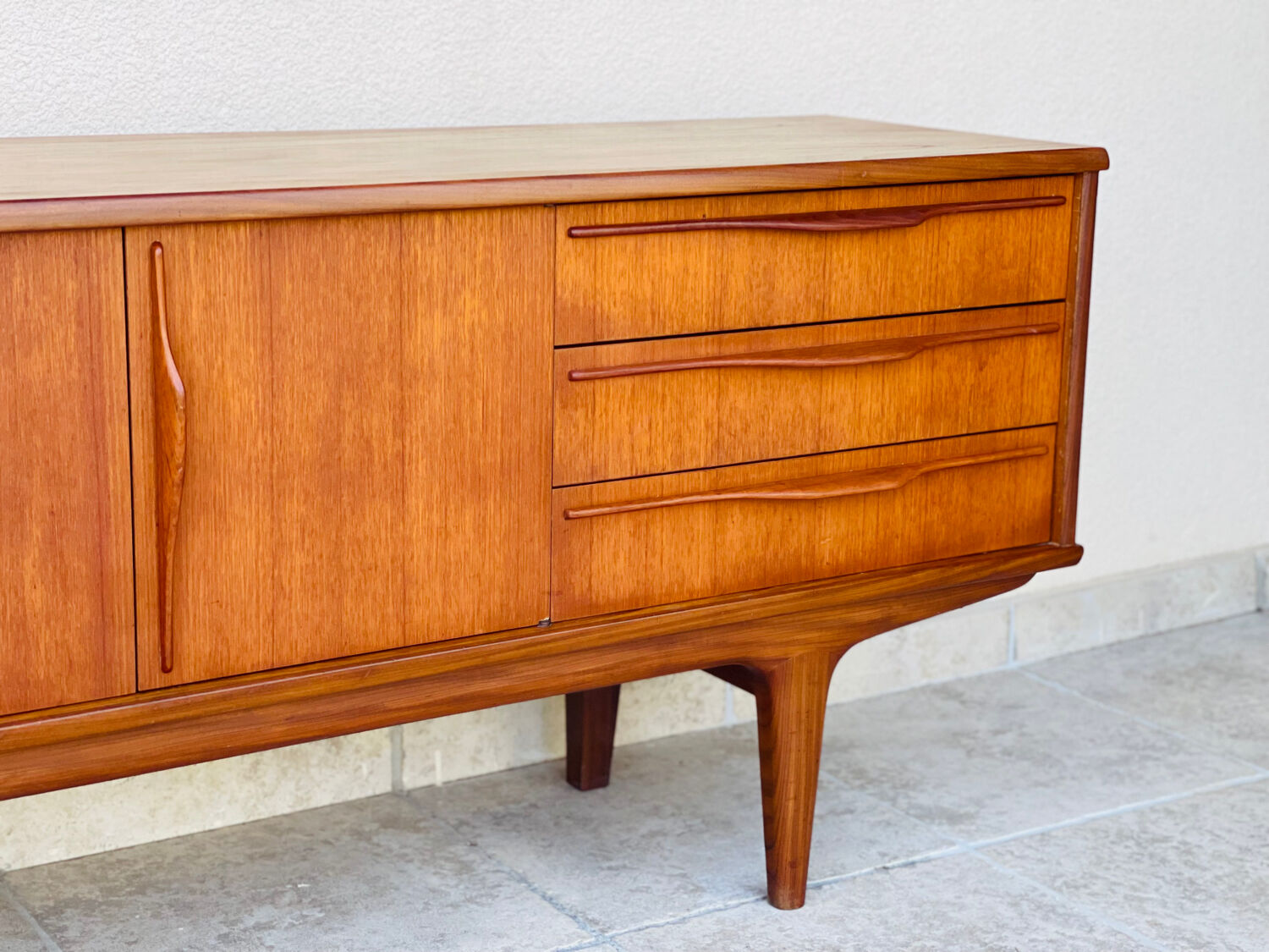 Scandinavian teak sideboard