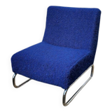 Chauffeuse 70's Bleue