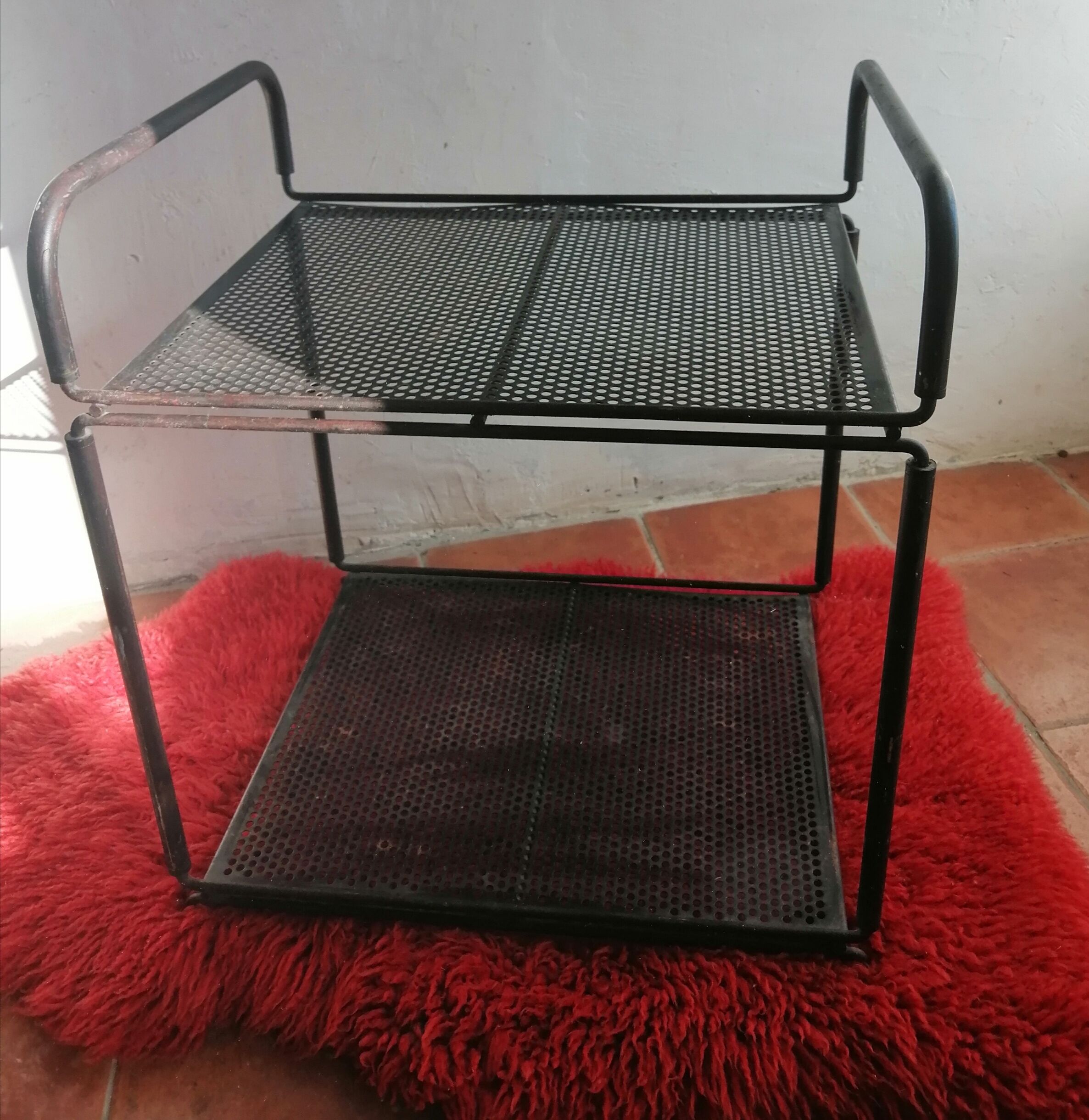 Metal side table service