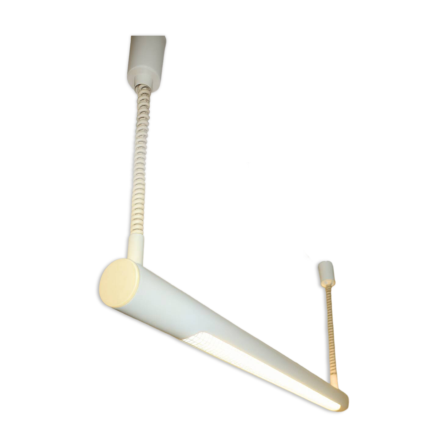 Massive Industrial Hanging Lamp 1980s