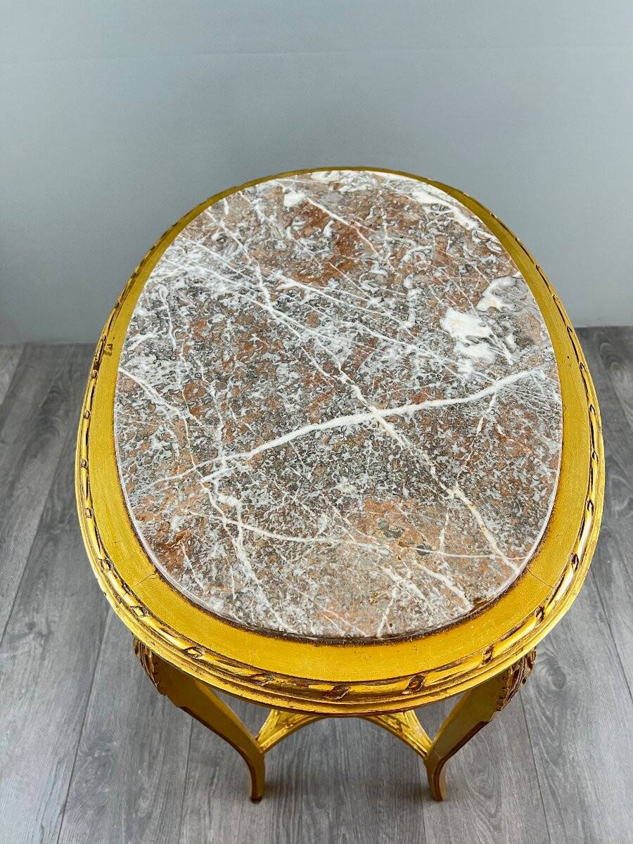 Louis XVI style side table, early 20th century