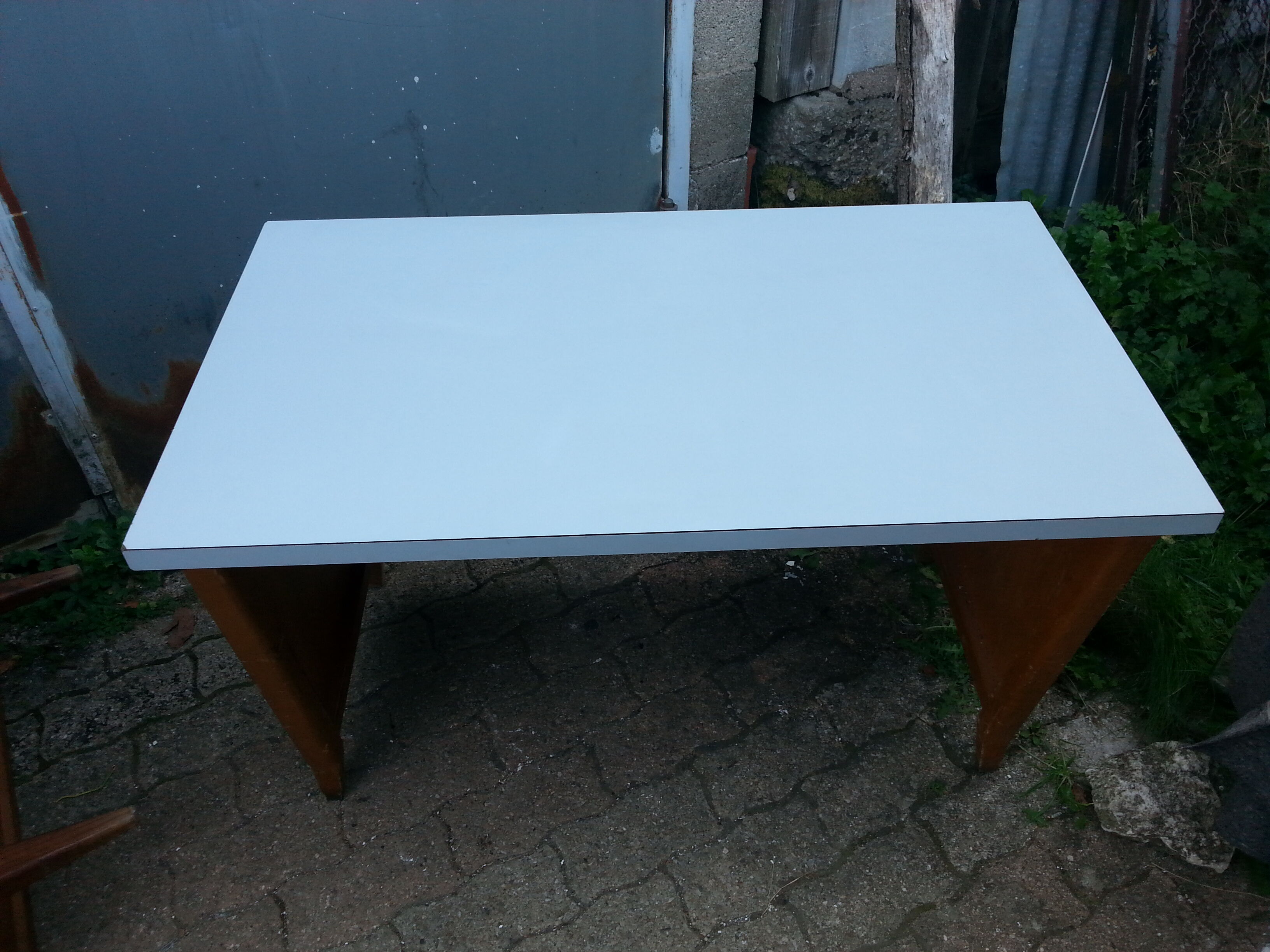 Bureau vintage 50 pieds compas