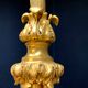 Golden antique bronze chandelier