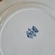 Plat rond de service terre de fer