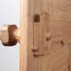 French enfilade in solid oak by Guillerme and Chambron 1960.