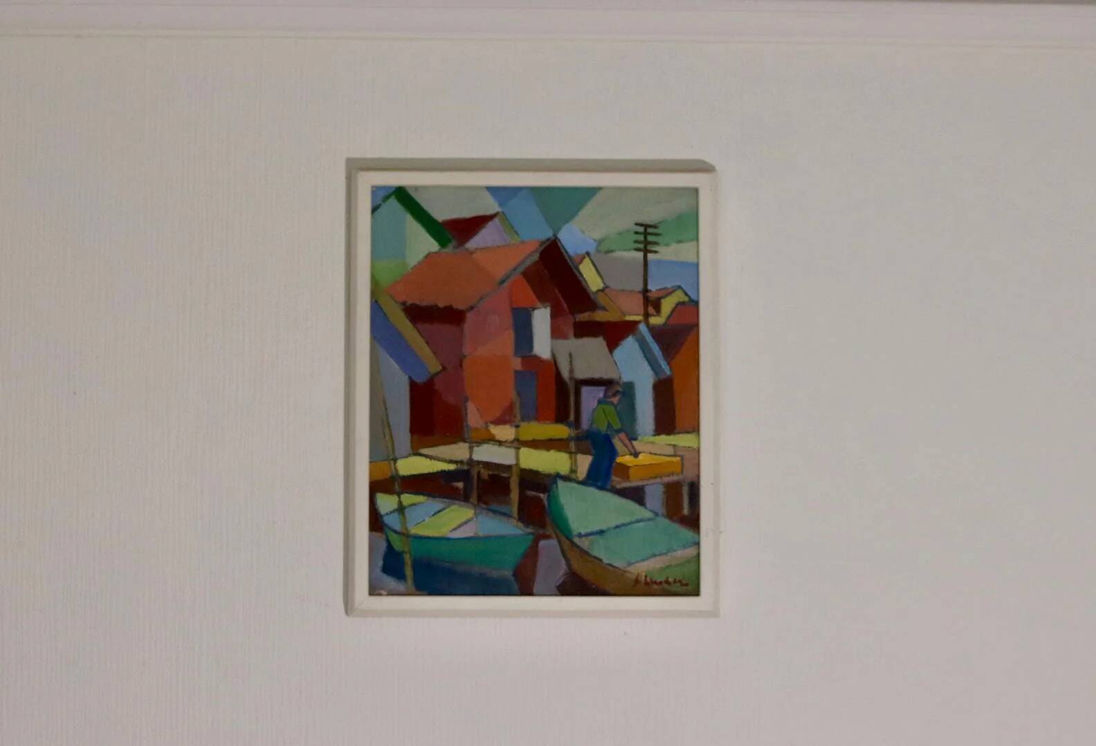 « Maisons et bateaux » de Helge Linden