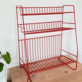 Vintage metal shelf