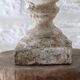 Pedestal lamp with stone base – 20th century