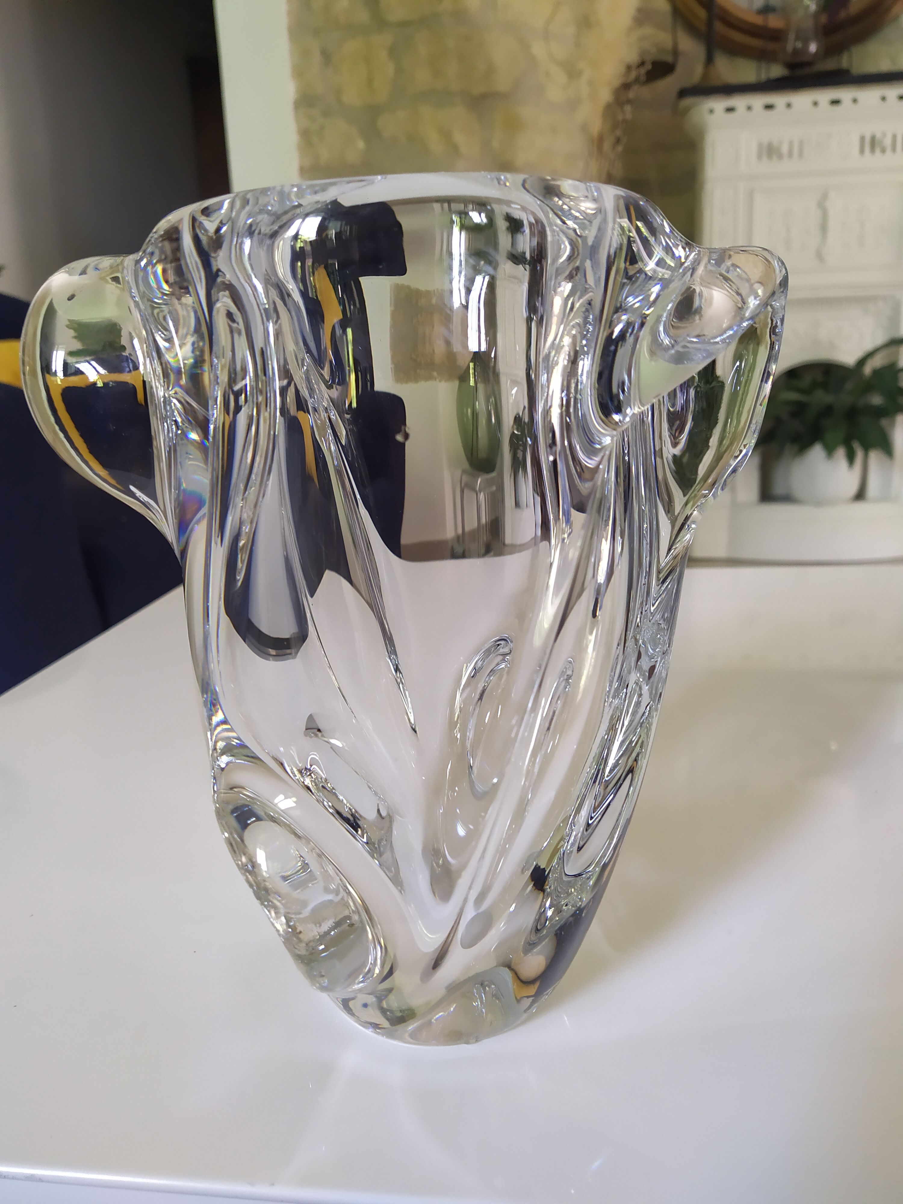 Crystal vase of Sèvres