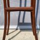 Large Art Deco plant stand H140 solid oak
