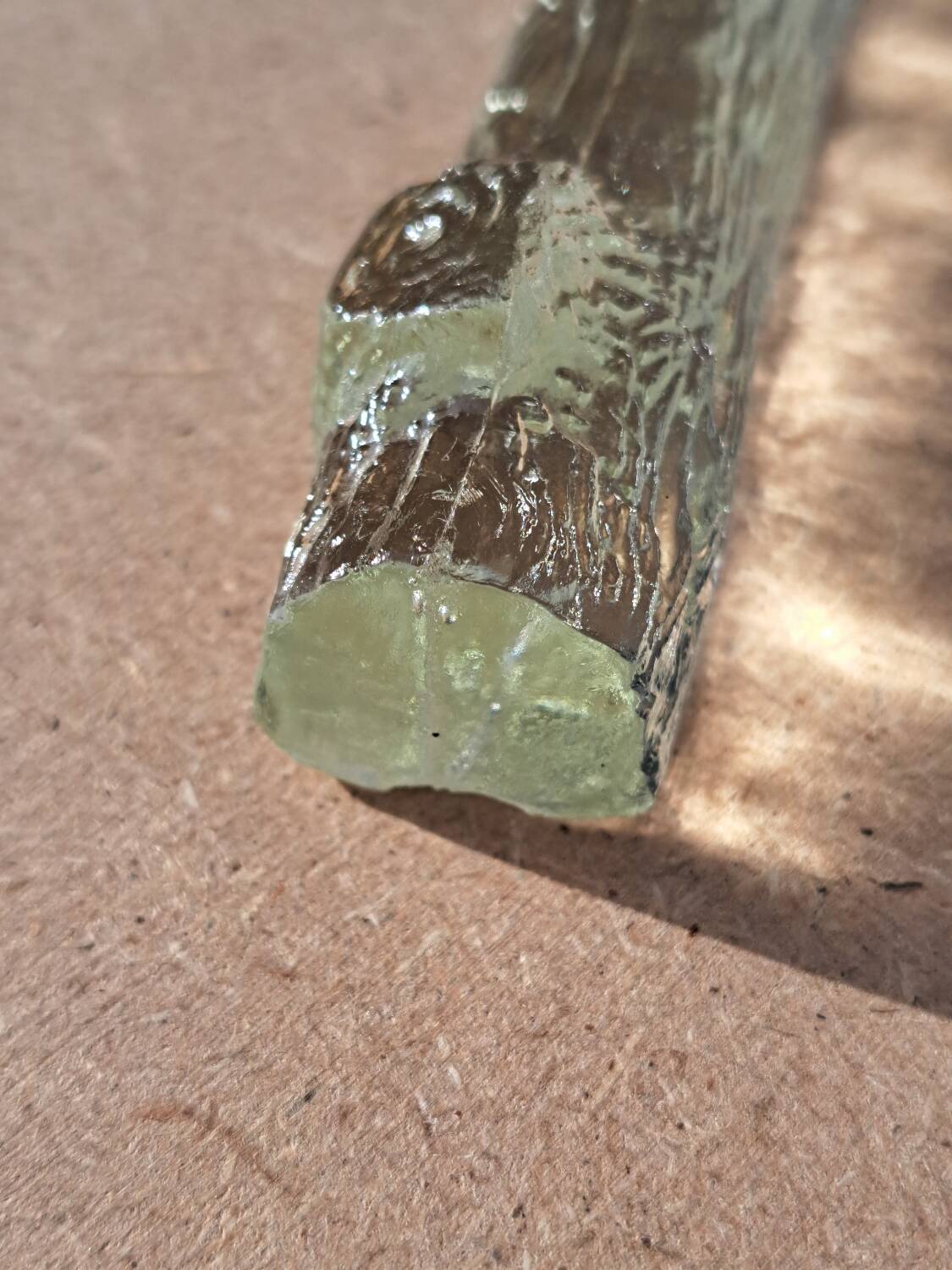 6 Vintage crystal knife holder