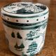 Painted porcelain box