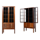 Pair of Vintage Display Cabinets by Bruksbo, Norway, 1960s